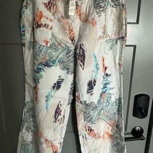 Chico's Multicolor Abstract Pants